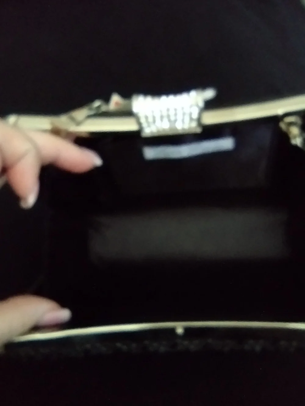 *NWT* Black Beaded Evening Clutch - Elegant Women's Bag